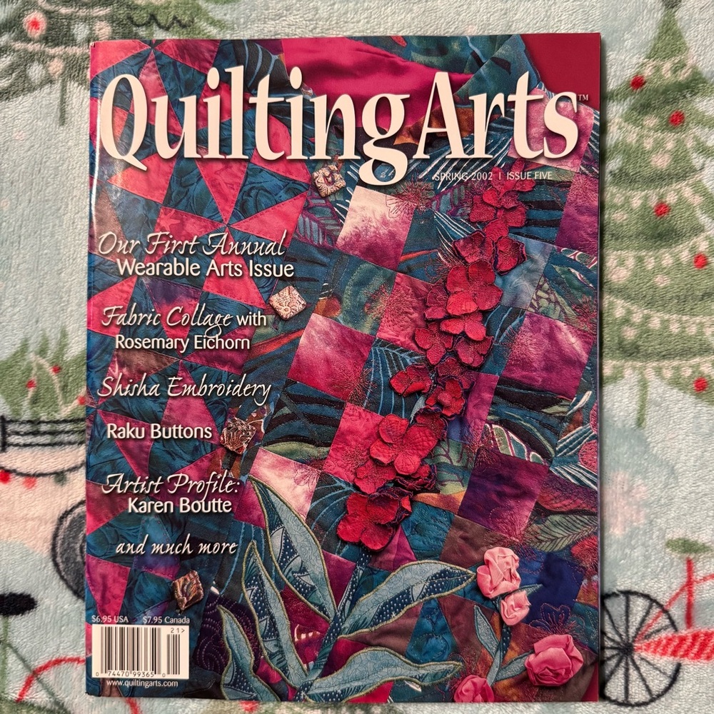 VTG Quilting Arts Mag Winter 2005 Granny Core VTG Crafts Trad Wife